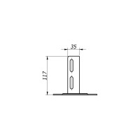 Крепление DKC к потолку SSM, горячеоцинкованное 1шт BSF2901HDZ