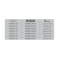 Рабочие ботинки HOEGERT TECHNIK ZORGE, металл, категория S1P, размер 41 HT5K517-41