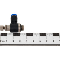 Дроссель с обратным клапаном 4 мм G1/8" CDC Pneumatics NSC 04G01