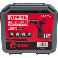 Аккумуляторная дрель-шуруповерт Edon AD-12CA 22506