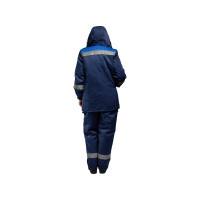 Женский утепленный костюм Ф Умба синий/василек, р.104-108, рост 158-164, 410-12/371-4