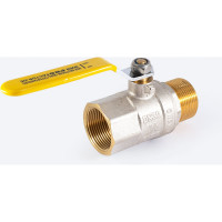 Шаровой кран для газа PROFACTOR PF GAS ручка рычаг, в/н 1 1/4 дюйма PF GBV 348