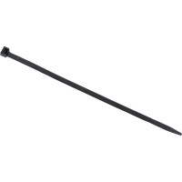 Стяжки черного цвета SapiSelco 7.5х280 мм, полиамид 6.6, уп. 100 шт. SEL.3.433R