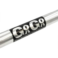 Прямой карниз GoGo 200 см нержавеющая сталь П2000