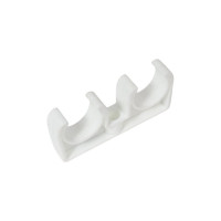 Крепеж ПП трубы РВК D25, двойной 030310