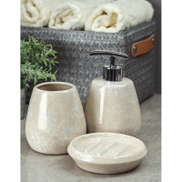 Дозатор для мыла Bath Plus PIETRA beige W-CE2242BA-LD