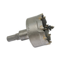 Коронка по металлу 53 мм с пластинами ВК8 WOLFSTAR cw00039