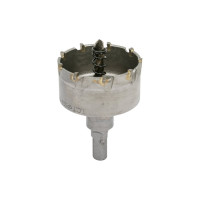 Коронка по металлу 53 мм с пластинами ВК8 WOLFSTAR cw00039