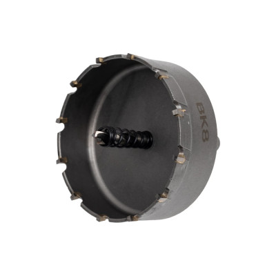 Коронка по металлу 75 мм с пластинами ВК8 WOLFSTAR cw00051