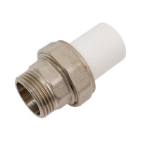 Комбинированная муфта РВК разъемная ПП D25-3/4 НР 020523