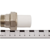 Комбинированная муфта РВК разъемная ПП D25-3/4 НР 020523