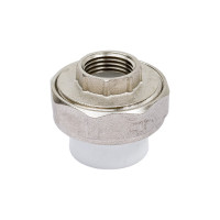 Комбинированная муфта РВК разъемная, раструбная ПП D25-1/2 ВР 020567