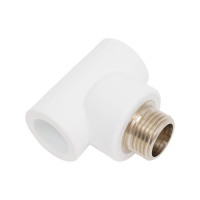 Комбинированный тройник РВК ПП D20x1/2x20 НР 020802