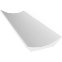 Потолочный карниз Stenopol 60х40х2000 мм под покраску C7212