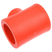 Переходной тройник Blue Ocean "Fire Secure" - 40x25x40мм, противопожарный полипропилен Fire-SB1 PPRF/RT(R)-40х25х40