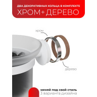Настенный ершик Fora LORD белый FOR-LORD020WT