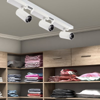 Трековый трехфазный светильник ЭРА STR309940KW30 регулируемый луч 4000K белый Б0049785