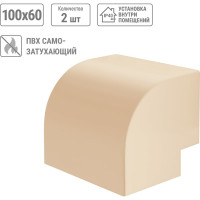 Внешний угол TDM ELECTRIC КМН 100х60 сосна (2 шт./комплект) SQ0411-0217