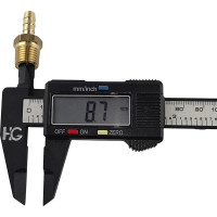 Штуцер пневмо 1/4" НР - 6 мм, 5 шт HG 1645153