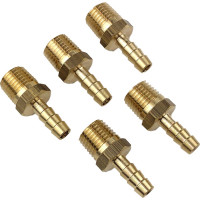 Штуцер пневмо 1/4" НР - 6 мм, 5 шт HG 1645153