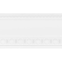 Потолочный плинтус Cosca Decor интерьерный багет, 110 мм, белый матовый СПБ048168