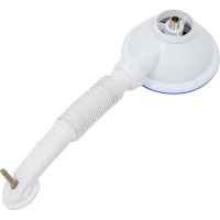 Перелив для мойки Unicorn 3 1/2" 112 мм с нерж. сеткой круглыйвинт, шток, ручка-латунь E156