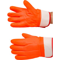 Перчатки с начесом Armprotect НМС, ПВХ, оранжевый, подкладка х/б, р11 6100W 4631161387820