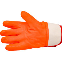 Перчатки с начесом Armprotect НМС, ПВХ, оранжевый, подкладка х/б, р11 6100W 4631161387820