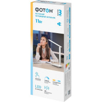 Настольный светодиодный сетевой светильник ФОТОН TL-11DRCH-W 11 Вт белый беспроводная зарядка 24649