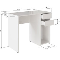 Стол Атмосфера СК-03 белый 00-00015867