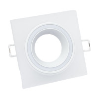 Встраиваемый декоративный светильник ЭРА DK91 WH MR16/GU5.3 белый Б0054360