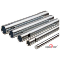 Набор ключей трубок СЕРВИС КЛЮЧ 5 предметов, 8x10, 10x12, 14x15, 17x19, бородок 75377