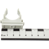 Держатель-клипса для труб Экопласт CFQ25, D25 мм, для монтажного пистолета, 10 шт. 41525-10