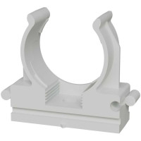 Держатель-клипса для труб Экопласт CFQ25, D25 мм, для монтажного пистолета, 10 шт. 41525-10