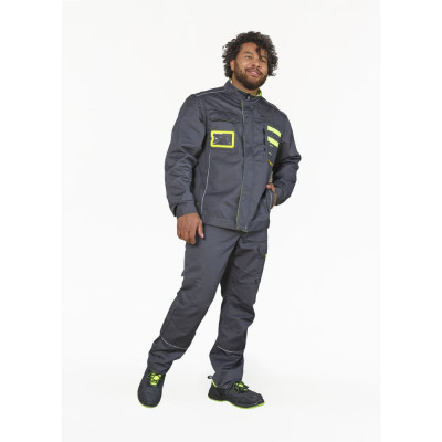 Костюм СОЮЗСПЕЦОДЕЖДА НЭКСТ NEXT графит/лимонный, размер 56-58, рост 170-176 2000000169460