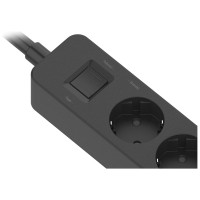 Сетевой фильтр Harper удлинитель UCH-550 Black H00003205