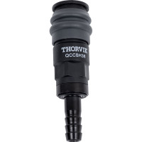 Муфта БРС европейского типа с установочной частью под шланг 9.5 мм QCCSH38 THORVIK 53639