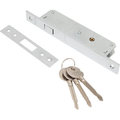 Врезной крестообразный узкопрофильный замок Punto LR-201F, 20 мм, СP-хром, 3 класс 44953