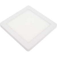 Светодиодный светильник truEnergy универсальный с регулируемым креплением квадрат 12W 4000K 1060Lm 165x165мм белый пластик 10852