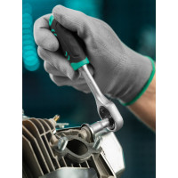 Набор торцевых головок 1/4", 6-ти гр CrV, 4-13 мм, 10 шт. STELS 13602
