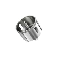 Коронка алмазная с центрирующим сверлом по керамограниту и керамике 120 мм RENNBOHR 676202