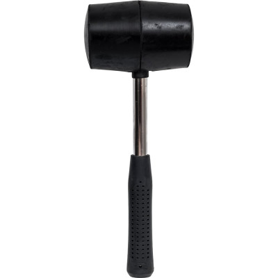 Киянка Политех черная, металлическая обрезиненная рукоятка, 900 гр 2541790