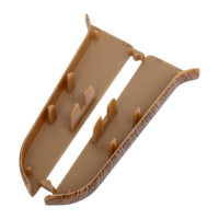 Торцевые заглушки для плинтуса IDEAL Классик 70 мм, 291 орех К-П70-Тп-Ф1 291 ОРХ