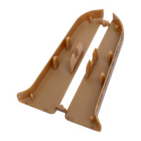 Торцевые заглушки для плинтуса IDEAL Классик 70 мм, 291 орех К-П70-Тп-Ф1 291 ОРХ