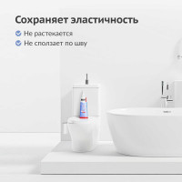 Герметик силиконовый универсальный KUDO, прозрачный, в тюбике 85 мл KST-100b