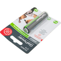 Аккумулятор GoPower Li-ion 18650 BL1 3.7V 2500mAh с защитой высокий контакт 00-00018354