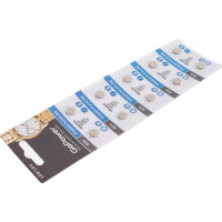 Батарейка GoPower G4/LR626/LR66/377A/177 BL10 Alkaline 1.5V 00-00017860