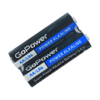 Батарейка GoPower LR6 AA Shrink 2 Alkaline 1.5V 00-00015599