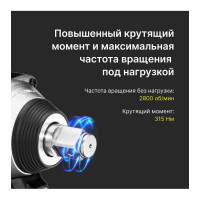 Бесщеточный аккумуляторный ударный гайковерт KEYANG IW20BLH-315 set