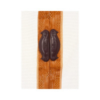 Антимоскитная сетка Рыжий кот Капутомоскито 120х210 см, на магнитах Птички, коричневая 103728